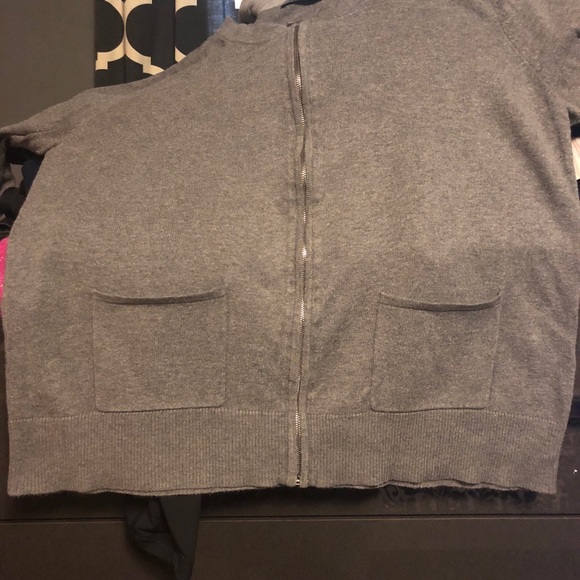 New York & Company Zip Up Sweater - Picture 5 of 8
